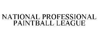NATIONAL PROFESSIONAL PAINTBALL LEAGUE