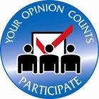 YOUR OPINION COUNTS PARTICIPATE