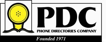 PDC PHONE DIRECTORIES COMPANY FOUNDED 1971