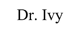 DR. IVY