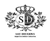 SD SID DICKENS VANCOUVER CANADA