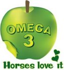 OMEGA 3 HORSES LOVES IT