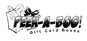 PEEK-A-BOO! GIFT CARD BOXES