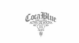 COCA BLUE AGWA DE BOLIVIA 111 PROOF