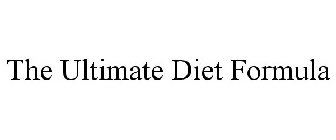 THE ULTIMATE DIET FORMULA