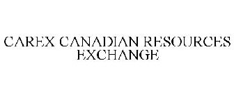 CAREX CANADIAN RESOURCES EXCHANGE