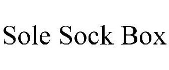 SOLE SOCK BOX