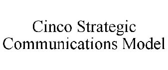 CINCO STRATEGIC COMMUNICATIONS MODEL