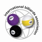 INTERNATIONAL BILLIARDS ASSOCIATION IBA IBA IBA