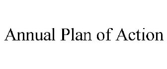 ANNUAL PLAN OF ACTION