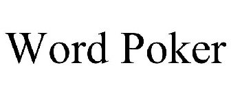 WORD POKER