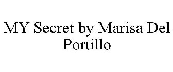 MY SECRET BY MARISA DEL PORTILLO
