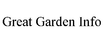 GREAT GARDEN INFO