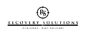 RS RECOVERY SOLUTIONS INTELLIGENT DEBT RECOVERY