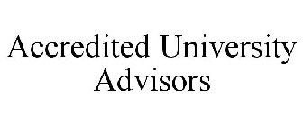 ACCREDITED UNIVERSITY ADVISORS