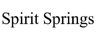 SPIRIT SPRINGS