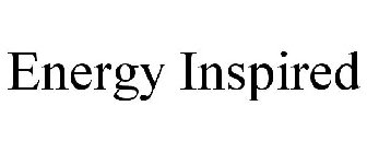 ENERGY INSPIRED