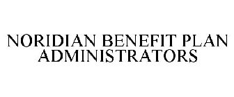 NORIDIAN BENEFIT PLAN ADMINISTRATORS