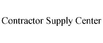 CONTRACTOR SUPPLY CENTER