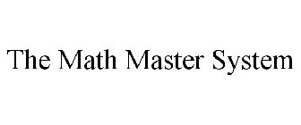 THE MATH MASTER SYSTEM