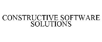 CONSTRUCTIVE SOFTWARE SOLUTIONS
