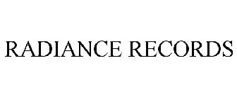 RADIANCE RECORDS