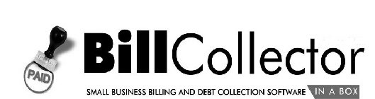 PAID BILLCOLLECTOR SMALL BUSINESS BILLING AND DEBT COLLECTION SOFTWARE IN A BOX