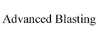 ADVANCED BLASTING