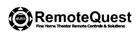 SELECT REMOTEQUEST FINE HOME THEATER REMOTE CONTROLS & SOLUTIONS