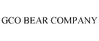 GCO BEAR COMPANY