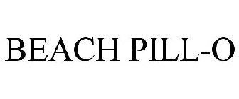 BEACH PILL-O