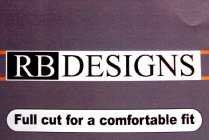 RB DESIGNS FULL CUT FOR A COMFORTABLE FIT