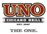 UNO CHICAGO GRILL EST. 1943 THE ONE.