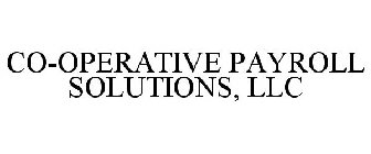 CO-OPERATIVE PAYROLL SOLUTIONS, LLC