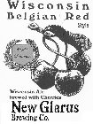 WISCONSIN BELGIAN RED STYLE WISCONSIN ALE BREWED WITH CHERRIES WORLD CHAMPION NEW GLARUS BREWING CO.