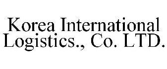 KOREA INTERNATIONAL LOGISTICS., CO. LTD.
