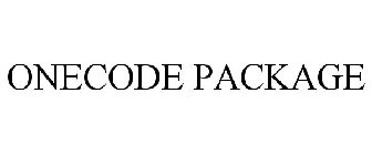 ONECODE PACKAGE