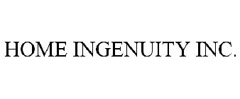 HOME INGENUITY INC.