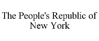 THE PEOPLE'S REPUBLIC OF NEW YORK