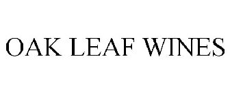 OAK LEAF WINES