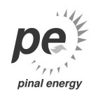 PE PINAL ENERGY