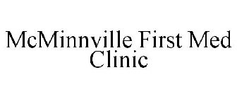 MCMINNVILLE FIRST MED CLINIC