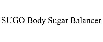 SUGO BODY SUGAR BALANCER