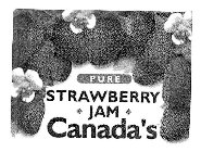 CANADA'S PURE STRAWBERRY JAM