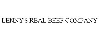 LENNY'S REAL BEEF COMPANY