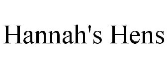 HANNAH'S HENS