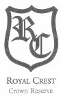 RC ROYAL CREST CROWN RESERVE