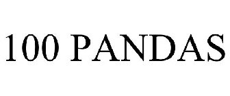 100 PANDAS