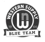 WN WESTERN SUPPLY BLUE TEAM 1964