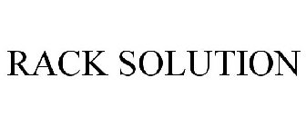 RACK SOLUTION